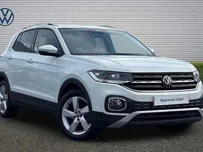 Used VW T-Cross SEL 110 HP (80 kW) 2023 Pure white SUV