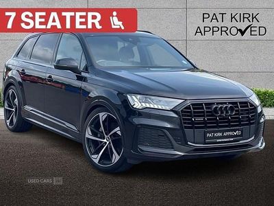Black Used 2021 Audi Q7 Black Edition SUV | £39,795 (Fair price)
