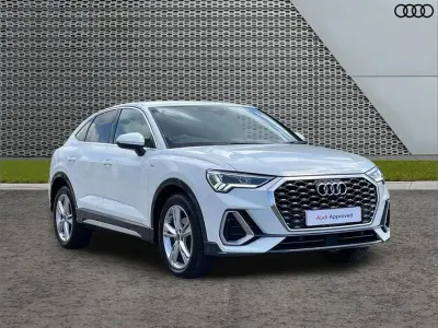 Used Audi Q3 S-Line 150 HP (110 kW) 2024 White SUV