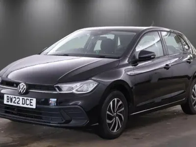 Used VW Polo S 95 HP (69 kW) 2022 Black Hatchback
