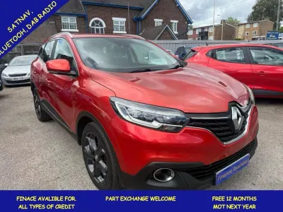 Used Renault Kadjar Dynamique 130 HP (95 kW) 2016 Red SUV