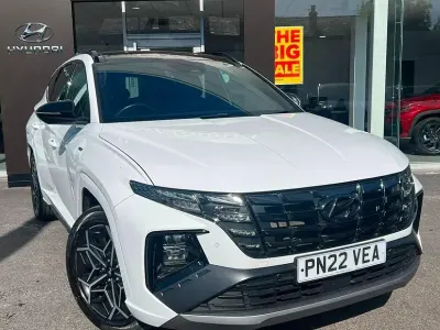 Used Hyundai Tucson N Line 230 HP (169 kW) 2022 White SUV
