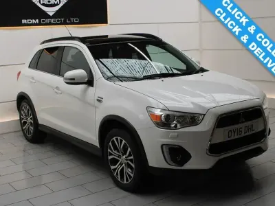 Used Mitsubishi ASX 147 HP (108 kW) 2016 White SUV