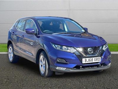 Used Nissan Qashqai Acenta Premium 2018 Blue SUV