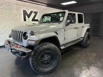 Used Jeep Wrangler Overland 2018 Grey SUV