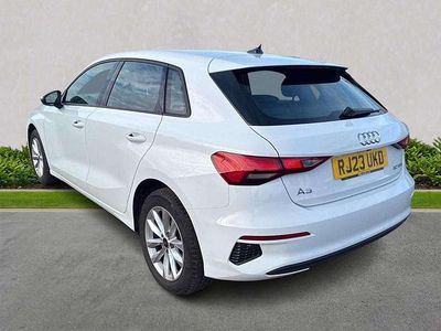 Used Audi A3 Advanced 108 HP (79 kW) 2023 White Sedan