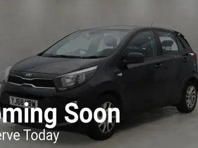 Used Kia Picanto 66 HP (48 kW) 2018 Black Hatchback
