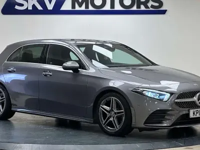 Used Mercedes A200 AMG Line Premium 163 HP (119 kW) 2019 Grey Hatchback
