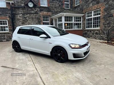 White Used 2015 VW Golf VII GTI Hatchback | £11,999 (Fair price)