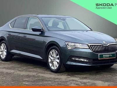 Used Skoda Superb SE Technology 150 HP (110 kW) 2021 Grey Hatchback