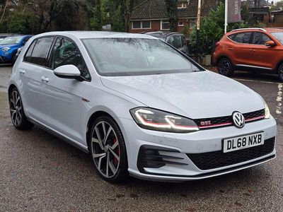 Silver Used 2019 VW Golf VII GTI Hatchback | £18,995 (Fair price)
