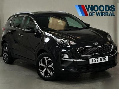 Used Kia Sportage 130 HP (95 kW) 2021 Black SUV