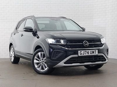 Black Used 2024 VW T-Cross Match SUV | £19,998 (Fair price)