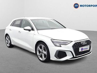 Used Audi A3 S-Line 2021 White Sedan