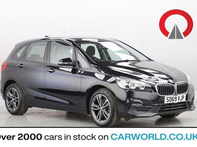 Used BMW 218 Sport Line 140 HP (102 kW) 2019 Black MPV