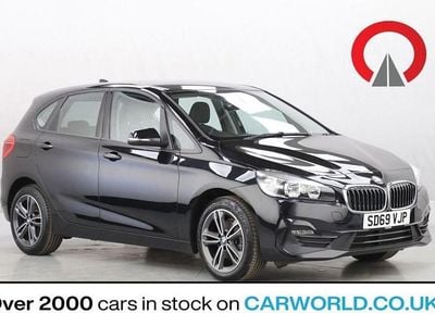 Used BMW 218 Sport Line 140 HP (102 kW) 2019 Black MPV