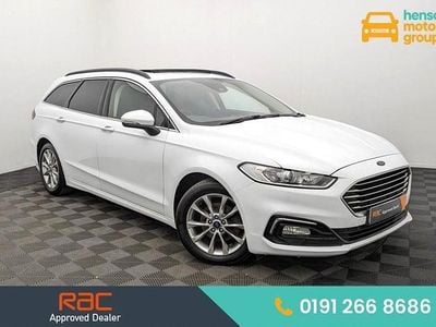 Used Ford Mondeo Zetec 150 HP (110 kW) 2021 White Estate
