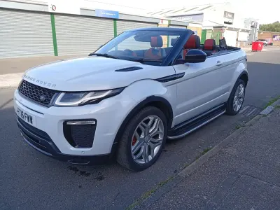 Used Land Rover Range Rover evoque HSE Dynamic 2016 White Cabriolet