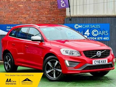 Used Volvo XC60 R-Design 190 HP (139 kW) 2016 Red SUV
