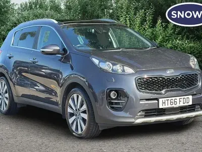 Used Kia Sportage 116 HP (85 kW) 2017 Silver SUV