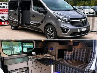 Używany Vauxhall Vivaro Sportive 125 KM (91 kW) 2018 Szary Minivan