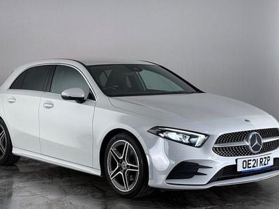 Used Mercedes A200 AMG line 163 HP (119 kW) 2020 White Hatchback