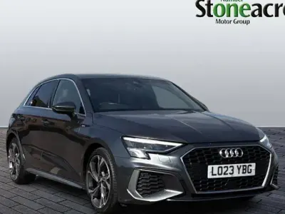 Used Audi A3 Sportback S-Line 110 HP (80 kW) 2024 Grey Hatchback