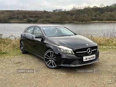 Used Mercedes A180 2015 Black Hatchback