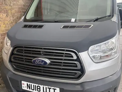 Used Ford Transit 130 HP (95 kW) 2018 Silver Van