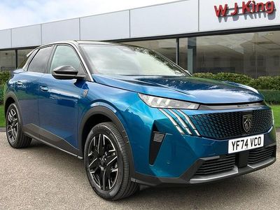 Used Peugeot 3008 GT 136 HP (100 kW) 2025 Blue SUV