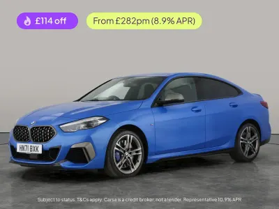 Used BMW M235 306 HP (225 kW) 2021 Blue Coupe
