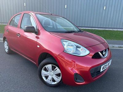 Used Nissan Micra Visia 2015 Red Hatchback