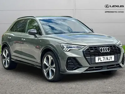 Used Audi Q3 Black Edition 241 HP (177 kW) 2021 Grey SUV