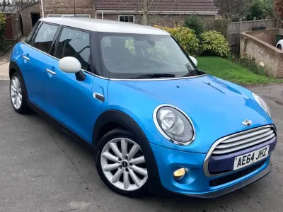 Używany Mini Cooper D Hatch 2014 Niebieski Hatchback