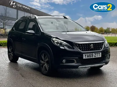 Used Peugeot 2008 Allure Premium 110 HP (80 kW) 2019 Black SUV