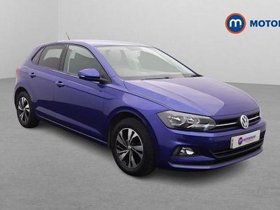 Used VW Polo Match 95 HP (69 kW) 2020 Blue Hatchback