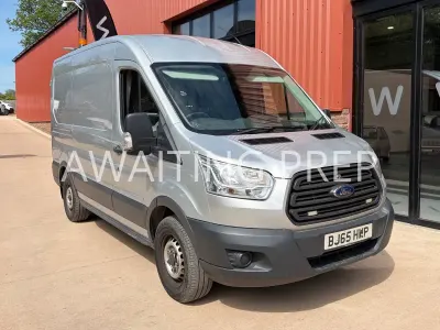Used Ford Transit 125 HP (91 kW) 2015 Silver Van