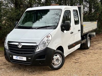 used Vauxhall Movano 3500 L3 HDT Double Cab Dropside Tipper (DRW) 2.3CDTi Euro 5 (125ps)