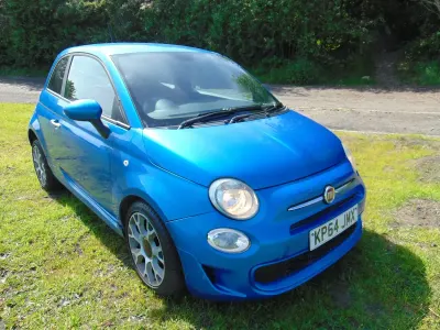 Used Fiat 500 S 2014 Blue Hatchback