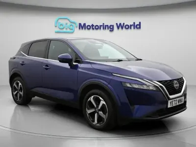 Used Nissan Qashqai N-Connecta 158 HP (116 kW) 2022 Blue SUV