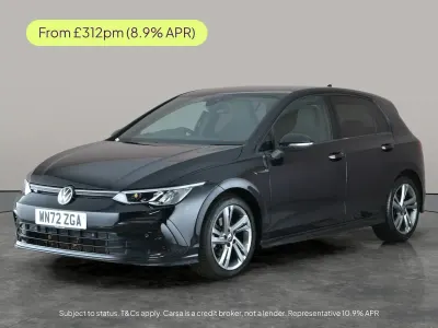 Second-hand VW Golf VIII R-line 150 CP (110 kW) 2022 Negru Hatchback
