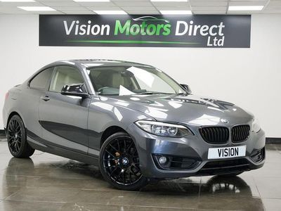 Grey Used 2016 BMW 218 Sport Line Coupe | £7,940 (Fair price)