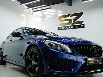 Blue Used 2017 Mercedes C250 AMG line Sedan | £16,795 (A bit pricey)