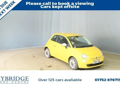 Gebraucht Fiat 500 S 69 PS (50 kW) 2014 Gelb Kleinwagen