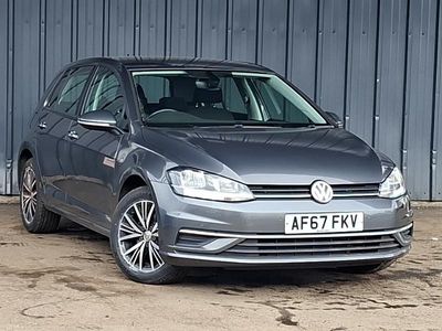 Used VW Golf VII SE 125 HP (91 kW) 2017 Grey Hatchback
