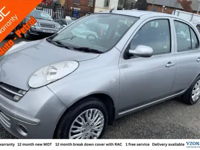 Używany Nissan Micra SE 80 KM (58 kW) 2005 Srebrny Hatchback