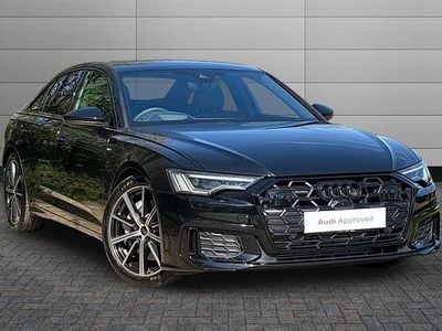 Used Audi A6 Black Edition 299 HP (219 kW) 2025 Mythos black Sedan