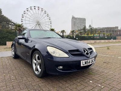 Blue Used 2005 Mercedes SLK200 Cabriolet | £2,995 (Good price)