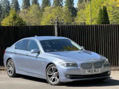 Used BMW ActiveHybrid 5 Comfort Edition 2012 Blue Sedan