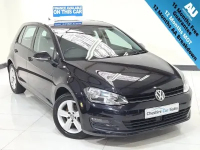 Used VW Golf VII Edition 110 HP (80 kW) 2016 Black Hatchback